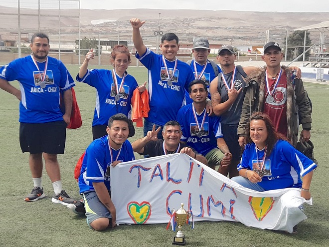 #EnLaCalleNaceFútbol Campeonato en Arica une a personas de calle